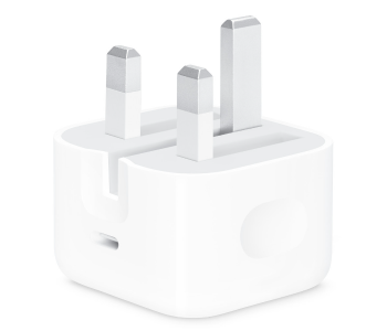 Apple MUVT3ZE/A 20W USB-C Power Adapter - White in UAE