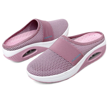 Express Delivery - Fashion Breathable Mesh Slip-On Shoes Good-Looking Travel Essentials For Women EU 36 - Purple - ID 132454