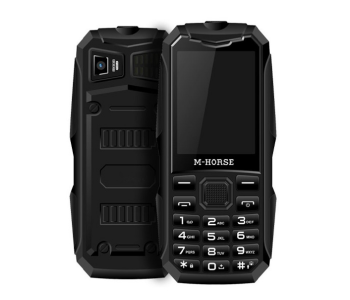 M-Horse Phone 2G Quad Band GSM Dual Sim Mobile Phone With A Big Battery, LED Torch in KSA