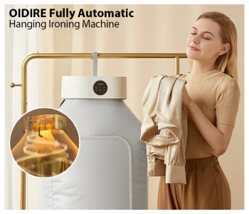 OIDIRE Fully Automatic Hanging Portable Cloth Dryer,Dual Mode Gentle Drying Of Various Clothes Materials,Easy Storage ,Travel Friendly ,Clothes Wrinkle Removal in UAE