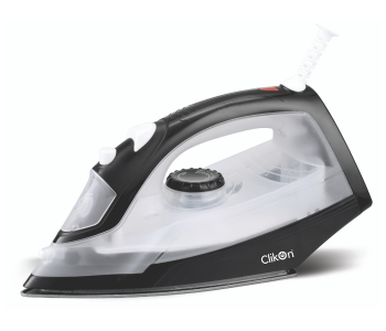 Express Delivery - Clikon CK4105-N Steam Iron - White and Black - ID 26996