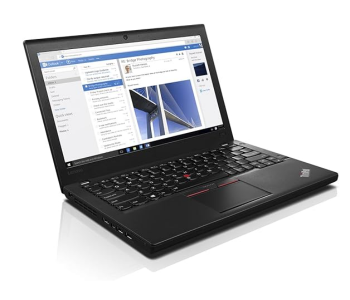 Lenovo ThinkPad X260 Renewed Business Laptop | Intel Core I5-6th Generation CPU | 8GB RAM | 256GB SSD | 12 Inch Display | Windows 10 Professional | RENEWED in KSA