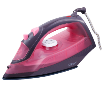 Express Delivery - Clikon CK4105-N Steam Iron - Pink and Black - ID 138446