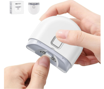 Electric Nail Clipper Rechargeable Toddler Nail Clipper Automatic Nail Cutter Safe Nail Clippers in KSA