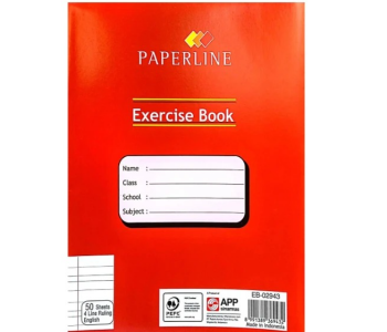 4-Line Ruling Exercise Book English 50 Sheet in UAE