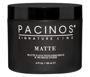 Pacinos Matte Hair Paste - Styling Wax ,For All Hair Types, Made In USA - 4Fl Oz / 118ml in UAE