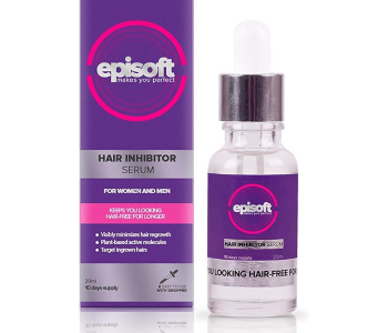 Episoft By Bubbly Hair Inhibitor ,Slows Hair Regrowth, For Smooth And Beautiful Skin, Hair Removal Serum - 30 Ml in UAE