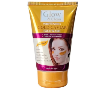 Glow & Clean Gold Caviar Whitening Face Wash For All Skin Types in UAE