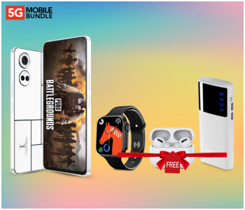 Bundle 1 PCs Set Luxury Touch L16 5G Dual Sim 6GB+256GB Smart Phone - White + 1 PCs Set Macon Powerbank With Strong Light Real Capacity 20000mAH - White + 1 PCs Set TWS Airpod Pro 3 Bluetooth Earphones Wireless Headset - White + 1 PCs Set D21 Series 8 Smart Watch Ultra - Black in KSA