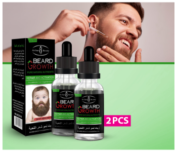 Bundle 4 PCs Set Aichun Beauty 30ml Hair Growth Pure Natural Nutrients Skin Cleansing Vitamins Hair Growth Beard Oil in KSA