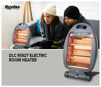 DLC R5827 ELECTRIC Room Heater - Grey in KSA