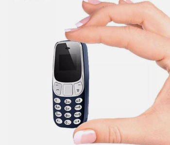 Super Small Mini Mobile Phone, 2G GSM Dual SIM Bluetooth Handset, 0.66 Inch Low Radiation Unlocked Phone Wireless BT Cellphone in KSA