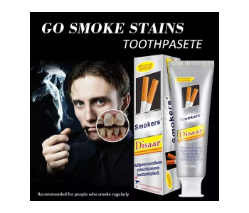 Smokers Toothpaste For Whitening, Stain Removal, Tobacco Stain Remover Toothpast in UAE