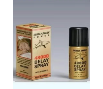 MADE IN GERMANY Delay Spray Shark 48000 Golden Spray For Men in KSA