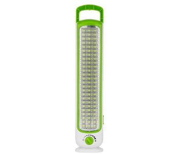 Geepas GE53032 LED Emergency Lantern With Solar Panel With DC 6V Solar Interface 75 Pieces Hi-Power LEDs - White & Green in KSA