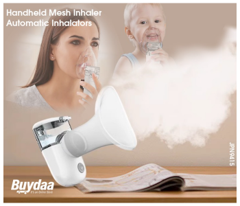 Handheld Mesh Inhaler Automatic Inhalators For Adults And Children Mini Ultrasonic Humidifier For Home And Travel Use Mesh Inhalators With Masks And Mouthpieces in KSA