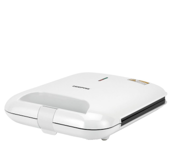Geepas GGT36548 1400 W Grill Maker With Non-Stick Cooking Plates And Overheat Protection - White in KSA