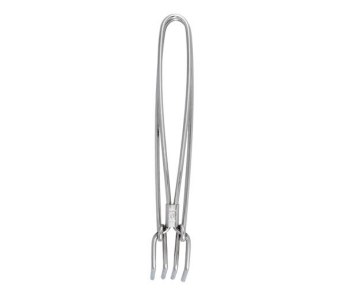 Royalford RF10143 20CM Stainless Steel Doctor Pakkad - Silver in UAE