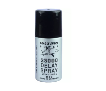 MADE IN GERMANY Delay Spray Shark 25000 Golden Spray For Men in UAE