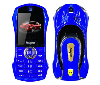 Hope F1 Mini Phone With A Sports Car Design Mobile Phone With Clear Sound 1.7 Inch HD Anti Shatter Screen in KSA