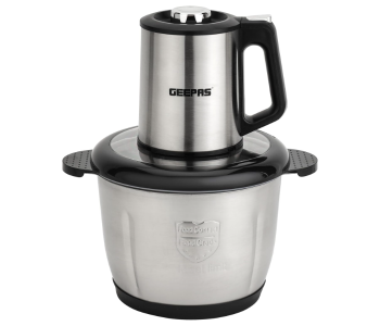 Geepas GMC42025 3L Multi Chopper With 2 Speed Levels 500W - Silver And Black in KSA