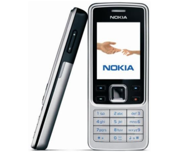 Nokia Classic 6300 Silver Real Metal GSM Mobile Phone Camera FM Rare in UAE