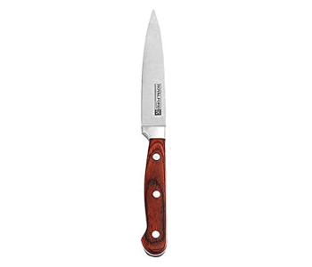 Royalford RF9663 5inch Utility Knife With Wooden Handle - Silver in UAE