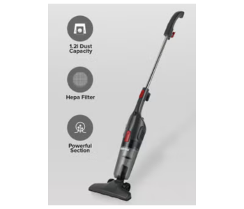 Geepas GVC19055-GR Stick And Handheld Vacuum Cleaner With HEPA Filter 600W - Grey in UAE