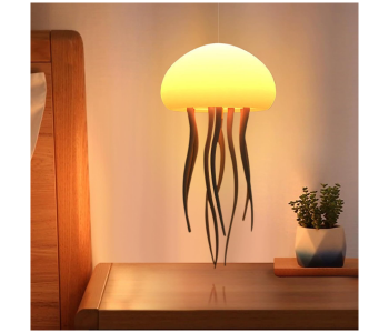 Floating Jellyfish Lamp LED Cute Jellyfish Night Light Jellyfish Lighting Jelly Fish Light Lamp Jellyfish Lamp With Dancing Legs Jellyfish Speaker Lamp in KSA