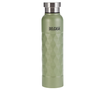 Delcasa DC1587 1000ml Double Wall Stainless Steel Water Bottle - Assorted in UAE