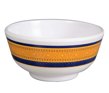 Delcasa DC1649 3.5 Inch Melamine Ware Serving Bowl - Multi-Color in UAE