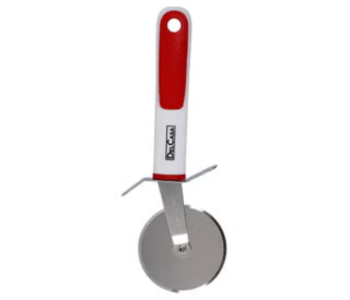 Delcasa DC1408 Stainless Steel Pizza Cutter - Red And White in UAE