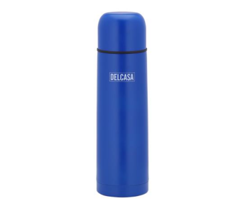 Delcasa DC2287 Stainless Steel Double Wall Vacuum Bottle - Blue in UAE