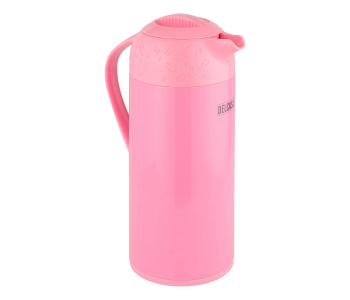 Delcasa DC2069 Vacuum Flask Asbestos Free Glass Inner 1300ml - Pink in UAE