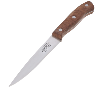 Delcasa DC2072 4.5Inch Utlity Knife Stainless Steel With Sharp Blade Walnut Wood Handle in UAE