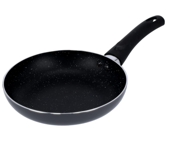 Delcasa DC1566 Non-Stick Aluminium Fry Pan With 3 Layer Granite Coating - Black in UAE