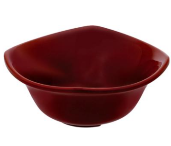 Delcasa DC2307 4.5 Inch Square Melamine Bowl - Brown in UAE