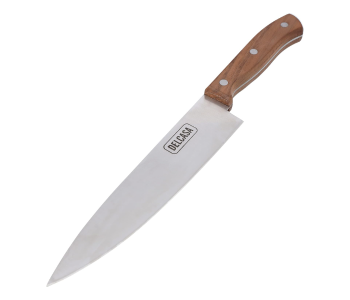 Delcasa DC2075 8 Inch Chef Knife Stainless Steel - Brown in UAE