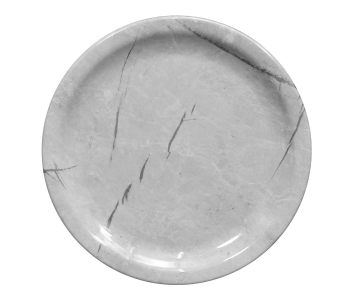 Royalford RF8480 11 Inch Melamine Ware Dinner Plate - Grey in UAE