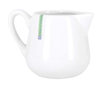 Royalford RF8003 Magnesia Porcelain Milk Pot 120 Ml - White in UAE