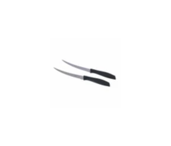 Royalford RF99811 2 Pieces Fruit Knife Set - Black in UAE