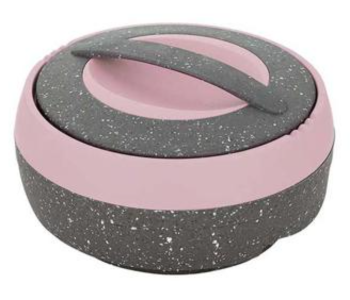 Royalford RF9729 Cosmos Ceramic Casserole 2.5 Liters - Pink And Grey in UAE