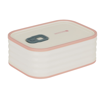 Royalford RF12625 950 Ml Plastic Lunch Box With Lid And Steam Vent - Pink in UAE