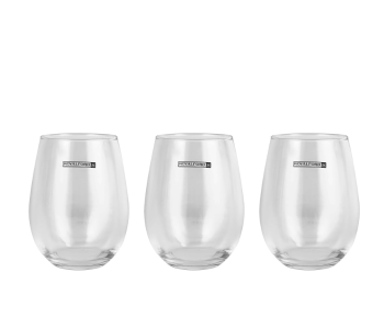 Royalford RF12588 590ML Crystal Clear Glass Tumbler Set in UAE