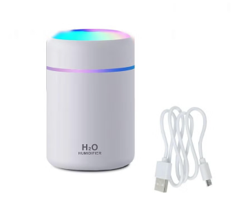 Colorful Mini Humidifier, USB Rechargeable Humidifier in UAE