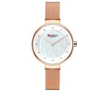 Curren 9032 Women Stainless Steel Analog Watch - Silver in UAE