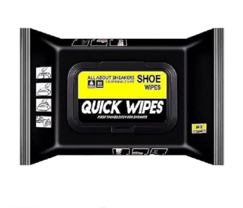 Shoe Sneaker Wipes Cleaner White Shoe Quick Wipe Multipurpose Sneaker Wipes No Wash Sports Shoes in UAE