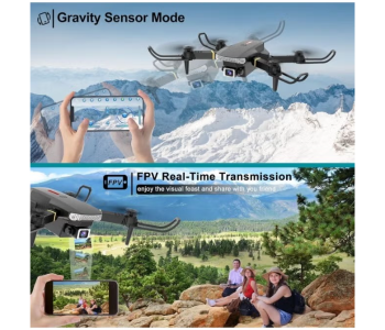MACON E99 RC Drone With 4K Camera, Brushless Motor, Auto Return, Follow Me Function in UAE
