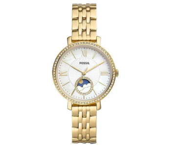 Fossil ES5167 Women's Stainless Steel Analog Wrist Watch - Gold in UAE