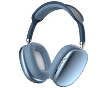 MACON P9 Pro Max Bluetooth Headphones – Wireless Hi-Fi Headset With Noise Cancelling & 30H Battery Blue in KSA